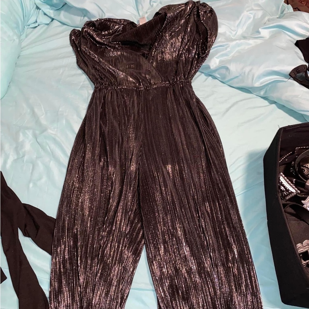 Silver romper